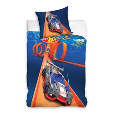 Bērnu gultasveļas komplekts Hot Wheels 140x200cm + spilvendrāna 60x70cm, 2 daļas cena un informācija | Bērnu gultas veļa | 220.lv