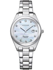 Citizen Eco-Drive Super-Titanium EW2600-83D цена и информация | Мужские часы | 220.lv