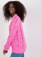 Sieviešu rozā jaka cena un informācija | Sieviešu džemperi | 220.lv