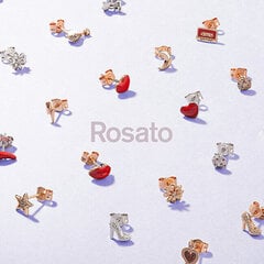 Одинарные серебряные серьги Rosato Pusa Storie RZO020R цена и информация | Серьги | 220.lv