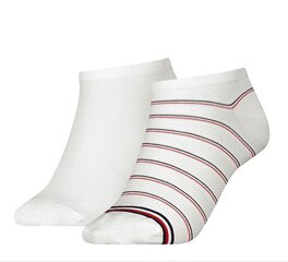 Женские короткие носки Tommy Hilfiger, 2 пары, белые, 39-42, 907151672 цена и информация | Женские носки | 220.lv