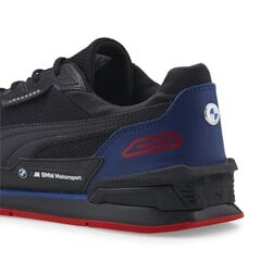 Puma Apavi Bmw Mms Low Racer Black Blue 307106 01 цена и информация | Мужские ботинки | 220.lv