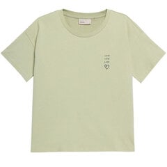 Женская футболка Outhorn светло-зеленая Hol22 TSD606 42S цена и информация | Женские блузки, рубашки | 220.lv