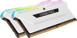 Corsair Vengeance RGB PRO SL, DDR4, 32 ГБ, 3200 МГц, CL16 (CMH32GX4M2E3200C16W) цена и информация | Оперативная память (RAM) | 220.lv