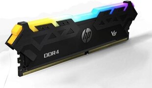 HP V8 RGB, DDR4, 8 ГБ, 3600 МГц, CL18 (7EH92AA#ABB) цена и информация | Оперативная память (RAM) | 220.lv