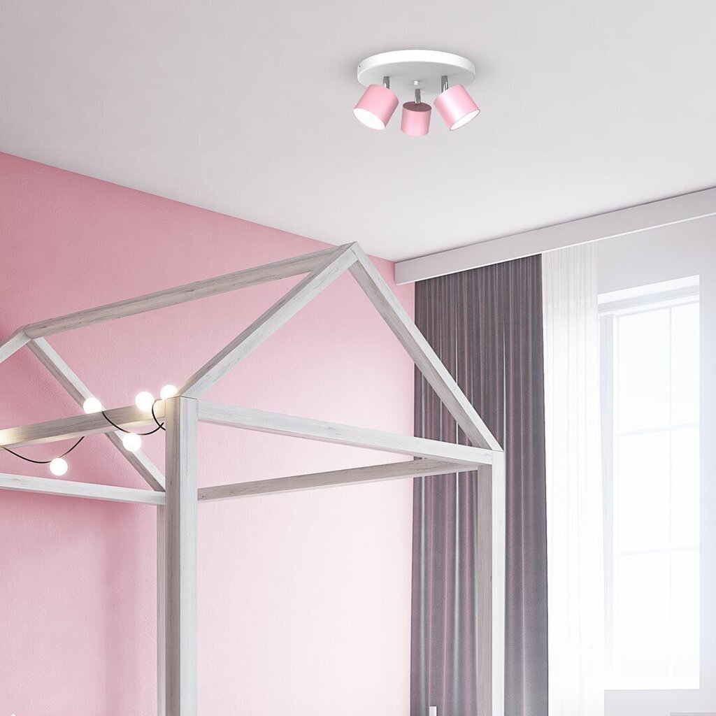 Griestu lampa DIXIE PINK 3xGX53 цена и информация | Griestu lampas | 220.lv