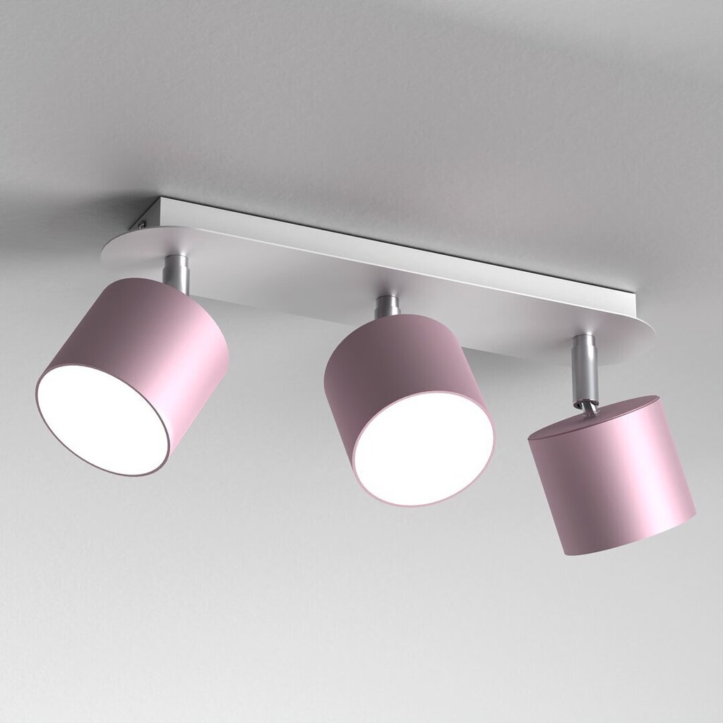 Griestu lampa DIXIE PINK 3xGX53 cena un informācija | Griestu lampas | 220.lv