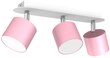 Griestu lampa DIXIE PINK 3xGX53 cena un informācija | Griestu lampas | 220.lv