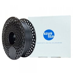 3D pildspalvas vītne AzureFilm- Black 1KG PLA 1,75mm cena un informācija | Piederumi printerim | 220.lv
