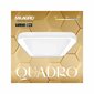 Eko-Light griestu lampa QUADRO WHITE 38W cena un informācija | Griestu lampas | 220.lv