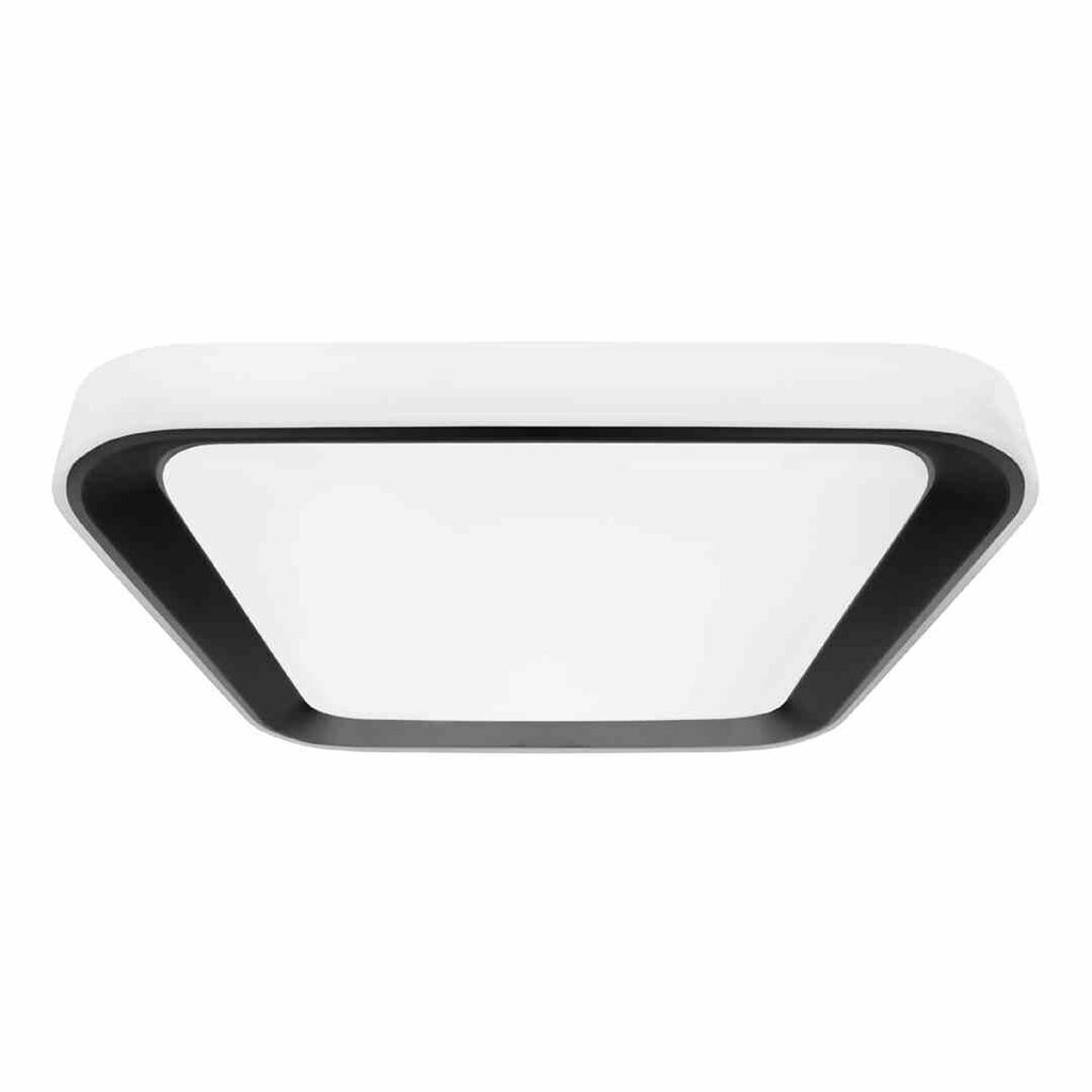 Eko-Light griestu lampa Quadro Black cena un informācija | Griestu lampas | 220.lv