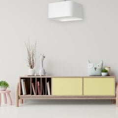 Griestu lampa NAPOLI WHITE/CHROME 1xE27 цена и информация | Потолочные светильники | 220.lv