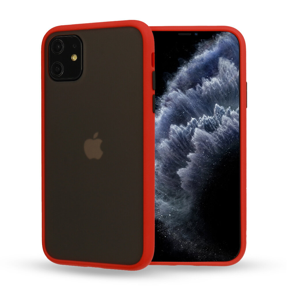 Telefona vāciņš Color Button - iPhone XR , sarkans cena un informācija | Telefonu vāciņi, maciņi | 220.lv