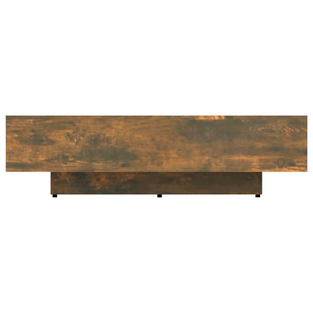 Kafijas galdiņš, dūmakaina ozola, 115x60x31cm, apstrādāta koka cena un informācija | Žurnālgaldiņi | 220.lv