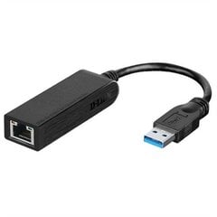 Tinklo adapteris D-Link DUB-1312 LAN 1 Gbps USB 3.0 цена и информация | Кабели и провода | 220.lv