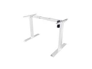 Elektriski regulējamas galda kājas Up-Down White sp. cena un informācija | Datorgaldi, rakstāmgaldi, biroja galdi | 220.lv