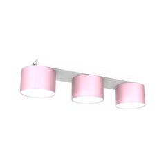 Griestu lampa DIXIE Pink/White 3xGX53 цена и информация | Потолочные светильники | 220.lv