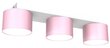 Griestu lampa DIXIE Pink/White 3xGX53 цена и информация | Griestu lampas | 220.lv