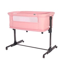 Кроватка-манеж Lorelli Crib Milano 2in1, Pink цена и информация | Манежи для детей | 220.lv