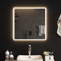 LED vannas istabas spogulis, 60x60cm цена и информация | Зеркала | 220.lv