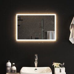 LED vannas istabas spogulis, 60x40cm цена и информация | Зеркала | 220.lv