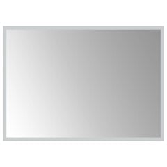 LED vannas istabas spogulis, 70x50cm cena un informācija | Spoguļi | 220.lv