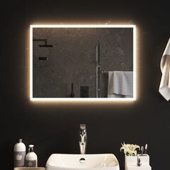 LED vannas istabas spogulis, 70x50cm цена и информация | Зеркала | 220.lv