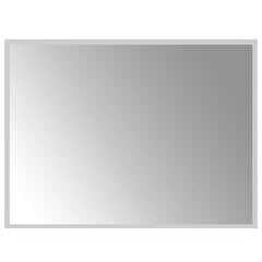 LED vannas istabas spogulis, 80x60cm цена и информация | Зеркала | 220.lv