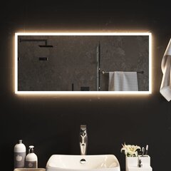 LED vannas istabas spogulis, 90x40cm цена и информация | Зеркальца | 220.lv