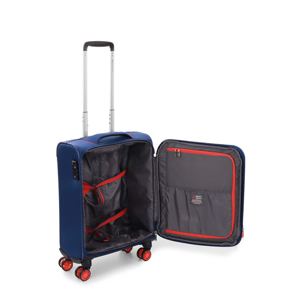 Rokas bagāžas koferis CrossLite, zils cena un informācija | Koferi, ceļojumu somas | 220.lv