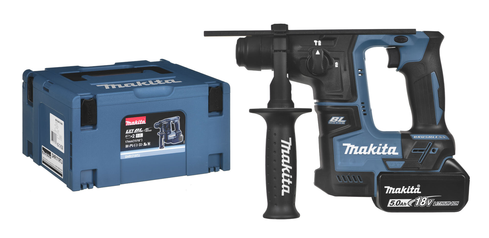 Makita DHR171RTJ rotary hammer cena un informācija | Skrūvgrieži, urbjmašīnas | 220.lv