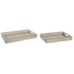 Paplāšu Komplekts DKD Home Decor Mango koks (2 pcs) (43 x 27 x 5 cm) (38 x 23 x 5 cm) cena un informācija | Metināšanas iekārtas, lodāmuri | 220.lv