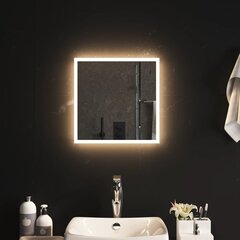 LED vannas istabas spogulis, 40x40cm цена и информация | Зеркальца | 220.lv