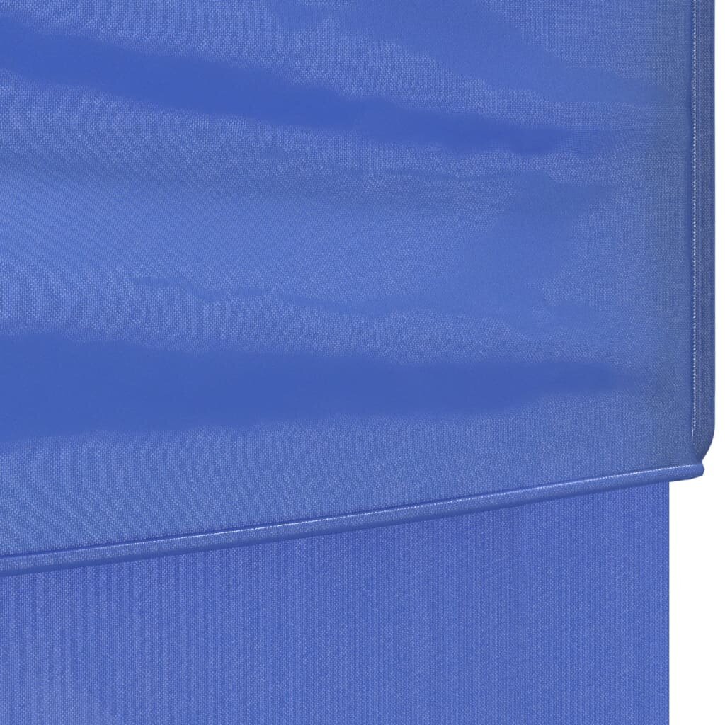 Pasākumu telts ar sānu sienām, zila, 3x6m cena un informācija | Dārza nojumes un lapenes | 220.lv