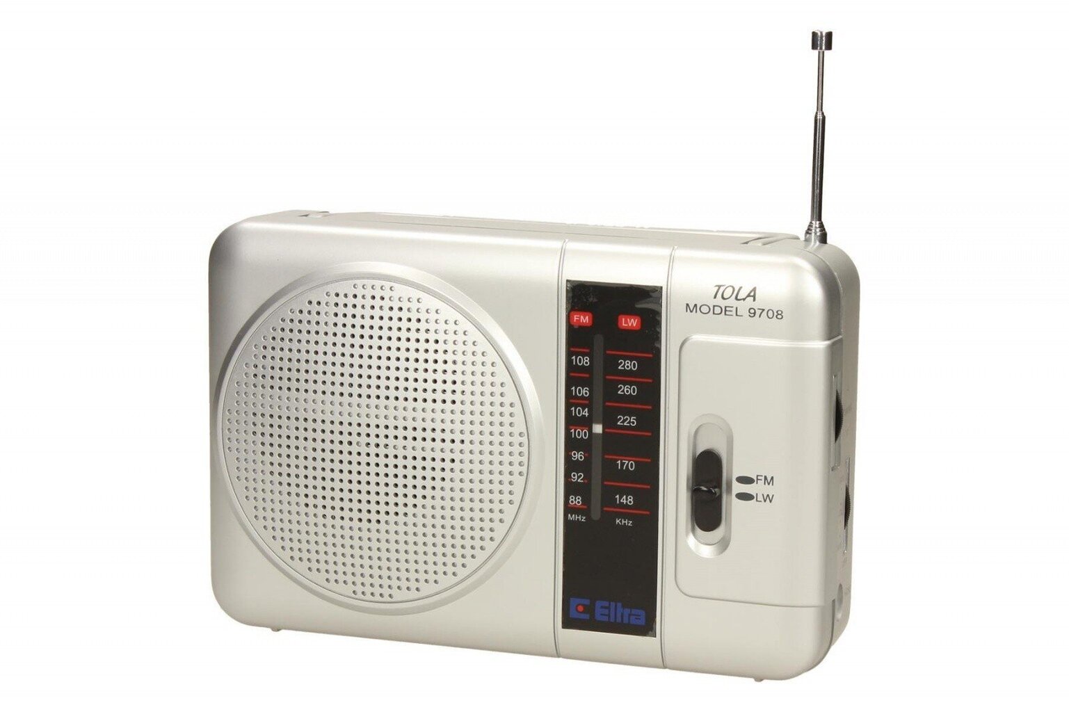 Eltra TOLA radio, melns cena un informācija | Radioaparāti, modinātājpulksteņi | 220.lv