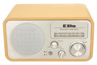 Eltra ELTRA Radio MEWA Clear Wood cena un informācija | Radioaparāti, modinātājpulksteņi | 220.lv