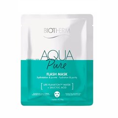 Увлажняющая маска для лица с салициловой кислотой Biotherm Aqua Pure, 35 мл цена и информация | Маски для лица, патчи для глаз | 220.lv