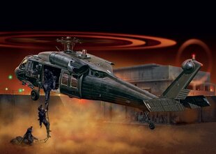 Italeri Plastmasas modelis UH-60 / MH60 Black Hawk Night Raid цена и информация | Коллекционные модели автомобилей | 220.lv