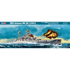 Пластиковая модель Hobby Boss USS Arizona BB-39 (1941 г.) цена и информация | Коллекционные модели автомобилей | 220.lv