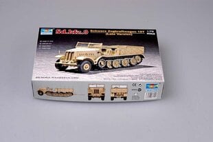 Пластиковая модель Trumpeter Sd.Kfz.9 Schwere Zugkraftwagen 18t Type F3 цена и информация | Коллекционные модели автомобилей | 220.lv