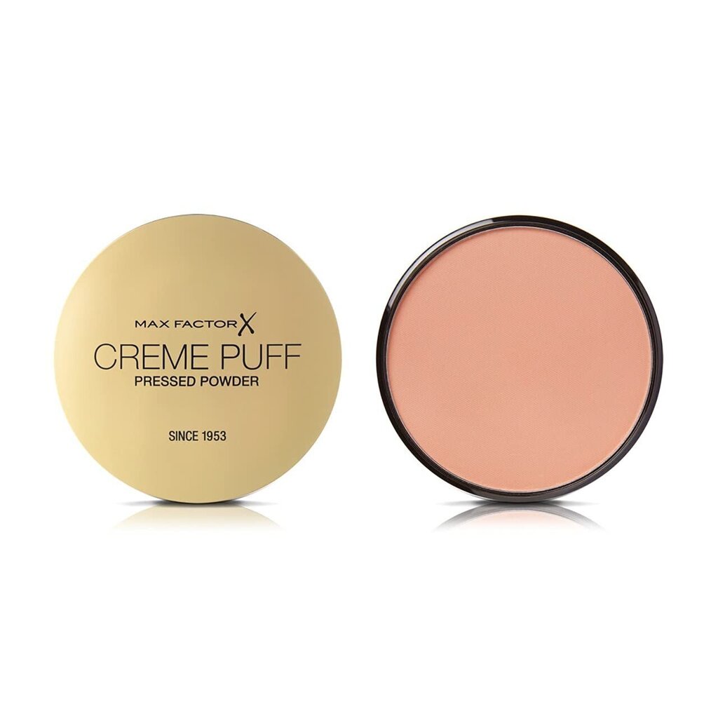 Kompakts pūderis Max Factor Creme Puff Pressed Powder 55 Candle Glow, 14 g цена и информация | Grima bāzes, tonālie krēmi, pūderi | 220.lv