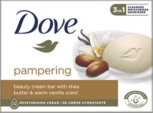 Мыло Dove Purely Pampering Beauty Cream Bar с маслом ши, 90 г цена и информация | Мыло | 220.lv
