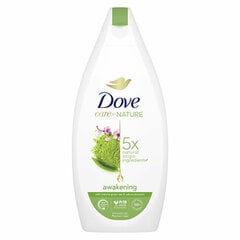 Гель для душа Dove Care By Nature Awakening Shower Gel, 400 мл цена и информация | Масла, гели для душа | 220.lv