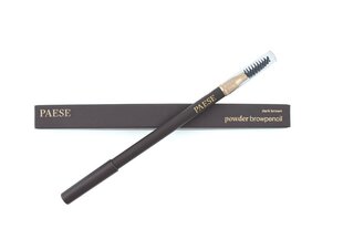 Uzacu zīmulis Paese Powder Brow Pencil Dark Brown, 1,19 g cena un informācija | Uzacu krāsas, zīmuļi | 220.lv