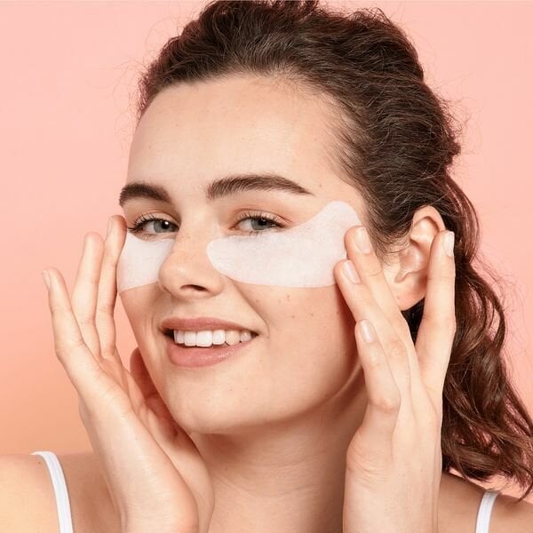 Atjaunojoša tekstila acu maska ​​ar probiotiskām frakcijām Skin Natura ls (Repairing Eye Mask) 6 g цена и информация | Sejas maskas, acu maskas | 220.lv