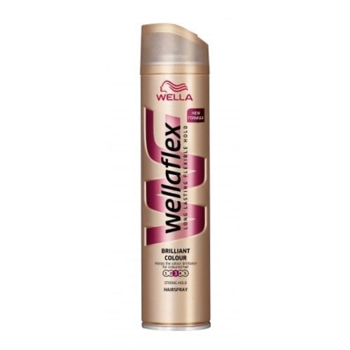 Matu laka Wella flex Brilliant Colors, 250 ml cena un informācija | Matu veidošanas līdzekļi | 220.lv