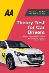 AA Theory Test for Car Drivers: AA Driving Books 15th New edition cena un informācija | Pašpalīdzības grāmatas | 220.lv