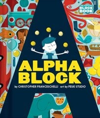 Alphablock (An Abrams Block Book) cena un informācija | Grāmatas mazuļiem | 220.lv