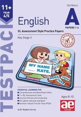 11plus English Year 4/5 Testpack a Papers 1-4: GL Assessment Style Practice Papers cena un informācija | Grāmatas pusaudžiem un jauniešiem | 220.lv