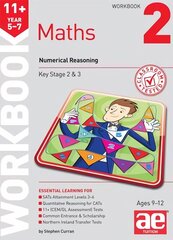 11plus Maths Year 5-7 Workbook 2: Numerical Reasoning cena un informācija | Grāmatas pusaudžiem un jauniešiem | 220.lv